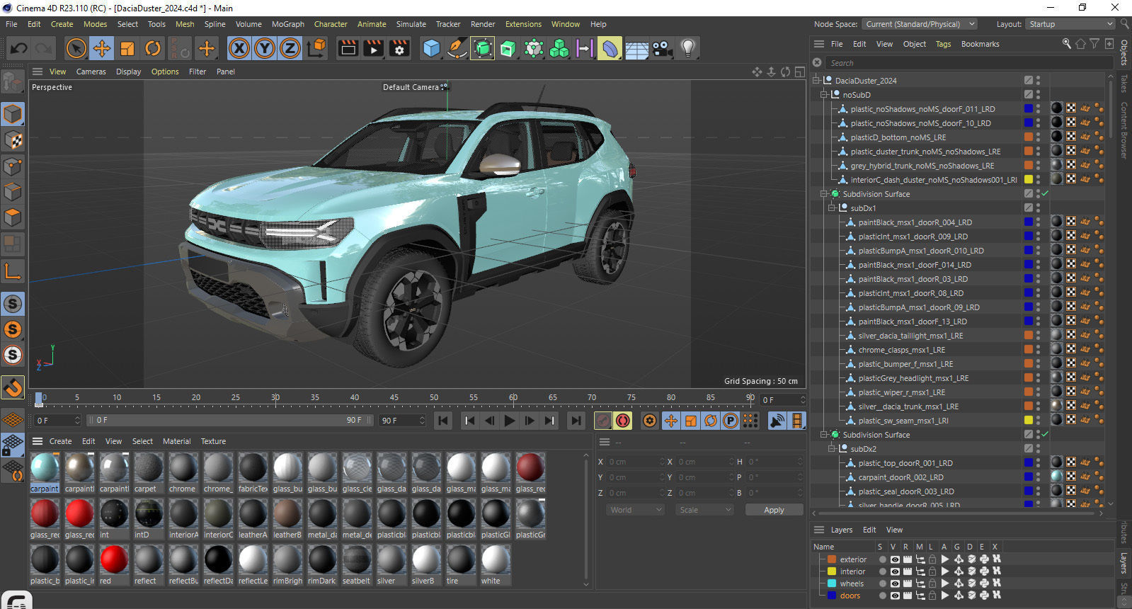 Dacia Duster 2024 3D model_39