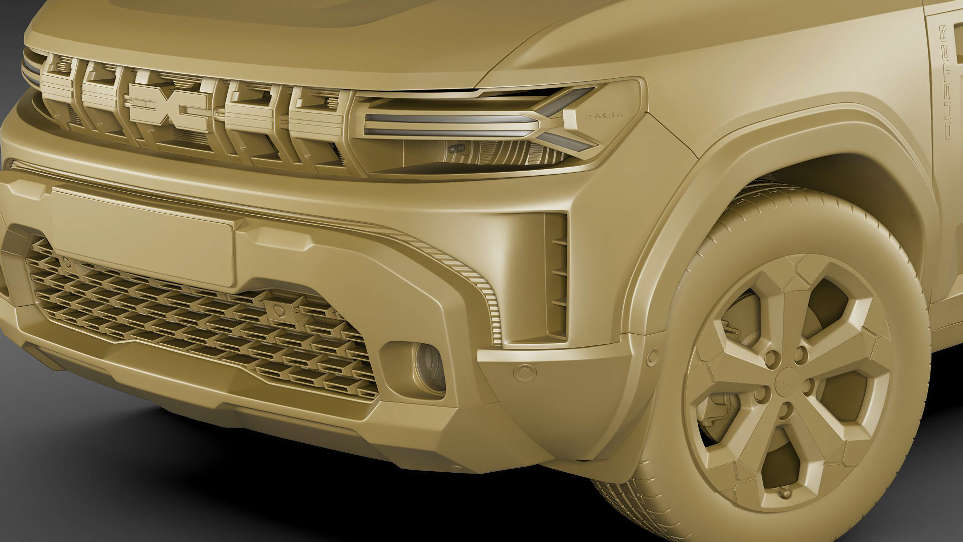 Dacia Duster 2024 3D model_29