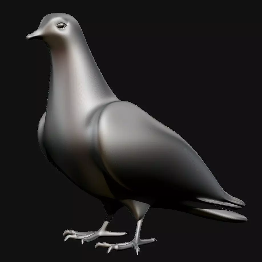 3d Doves Models 3D model_0