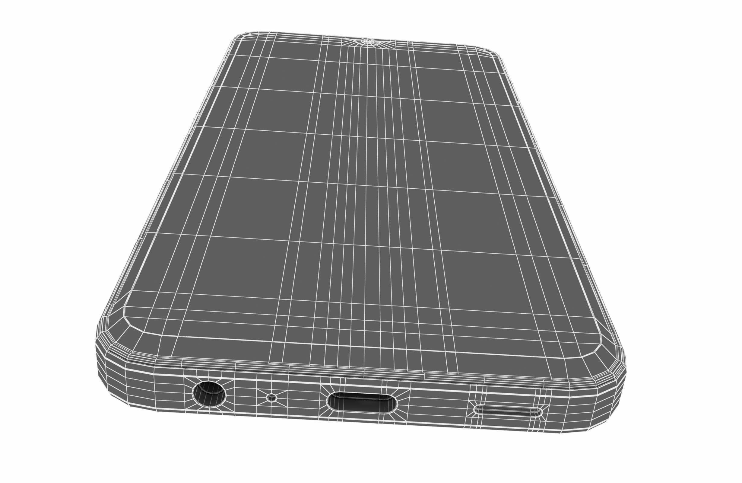 Samsung Galaxy A15 5G Optimistic Blue 3D model_19