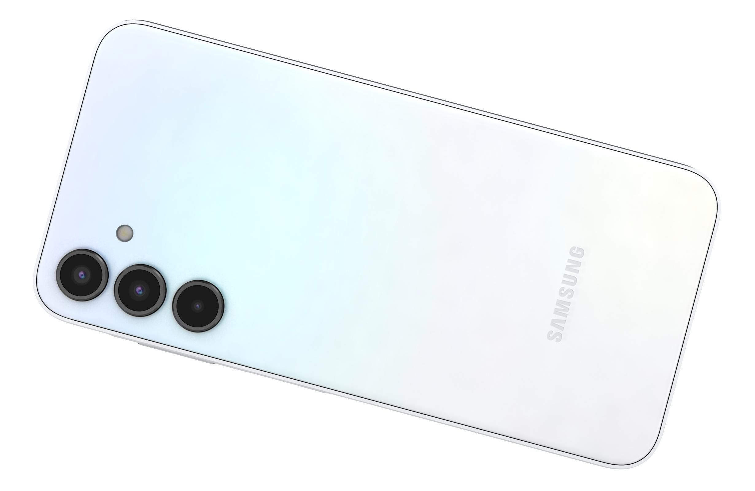 Samsung Galaxy A15 5G Optimistic Blue 3D model_11