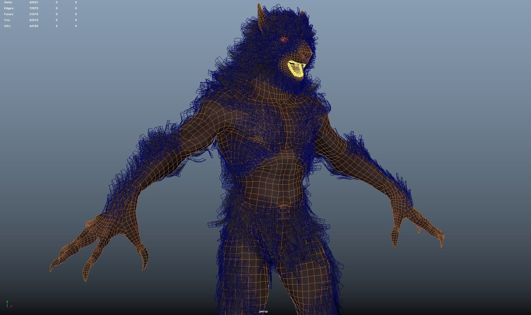 Mythical pack 01 Low-poly 3D model_21