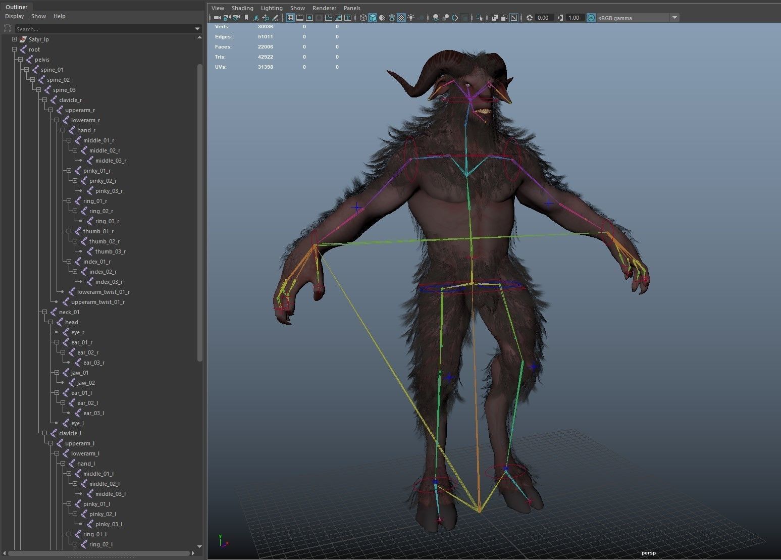 Mythical pack 01 Low-poly 3D model_30