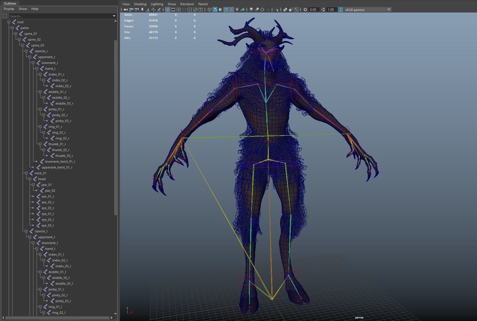 Mythical pack 01 Low-poly 3D model_11