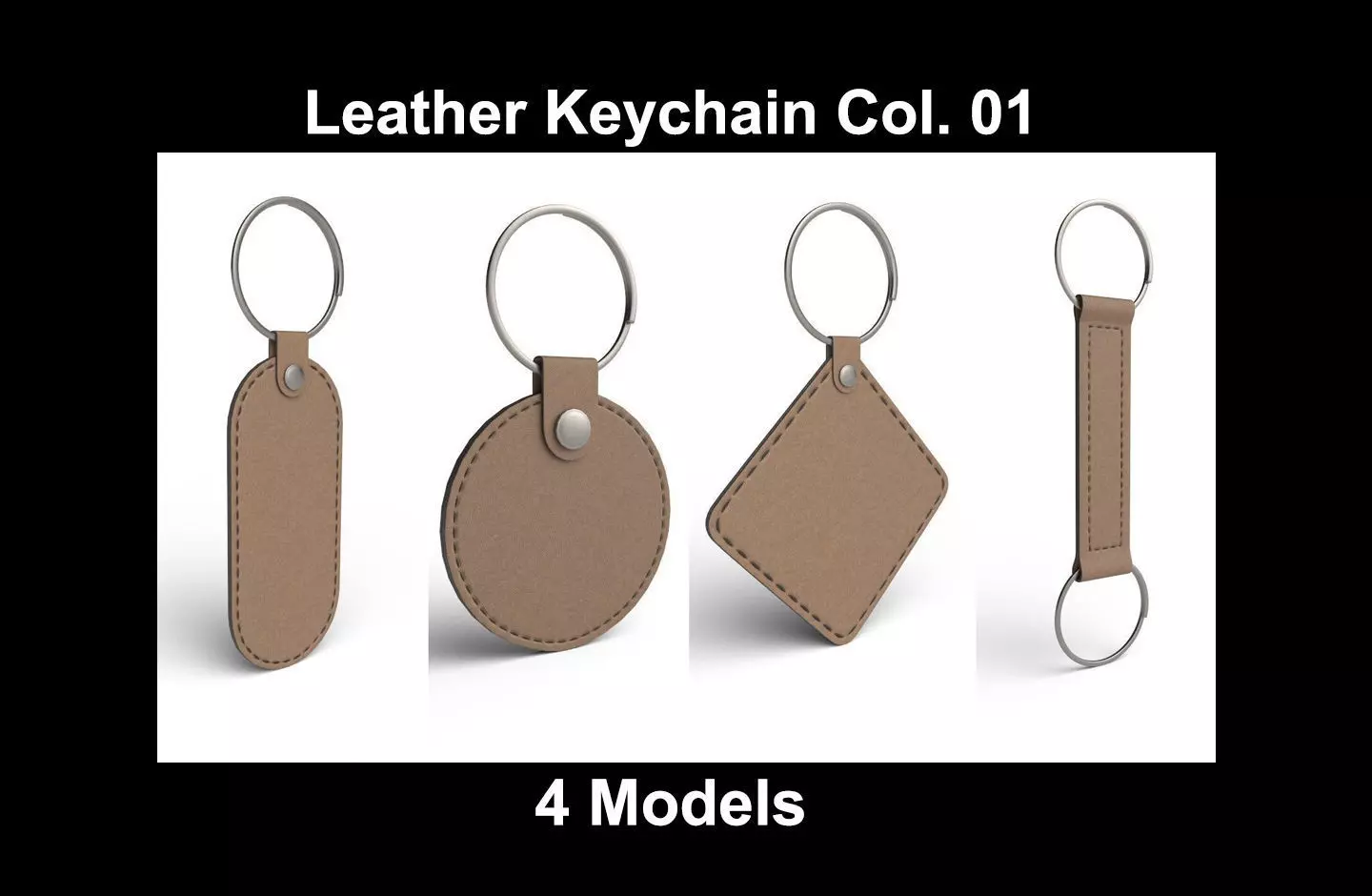 Leather Key Chain Collection 01 _0