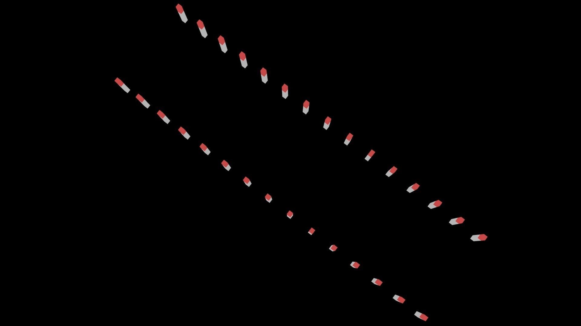 Low Poly Game Ready Safety Obstacles Low-poly 3D model_2