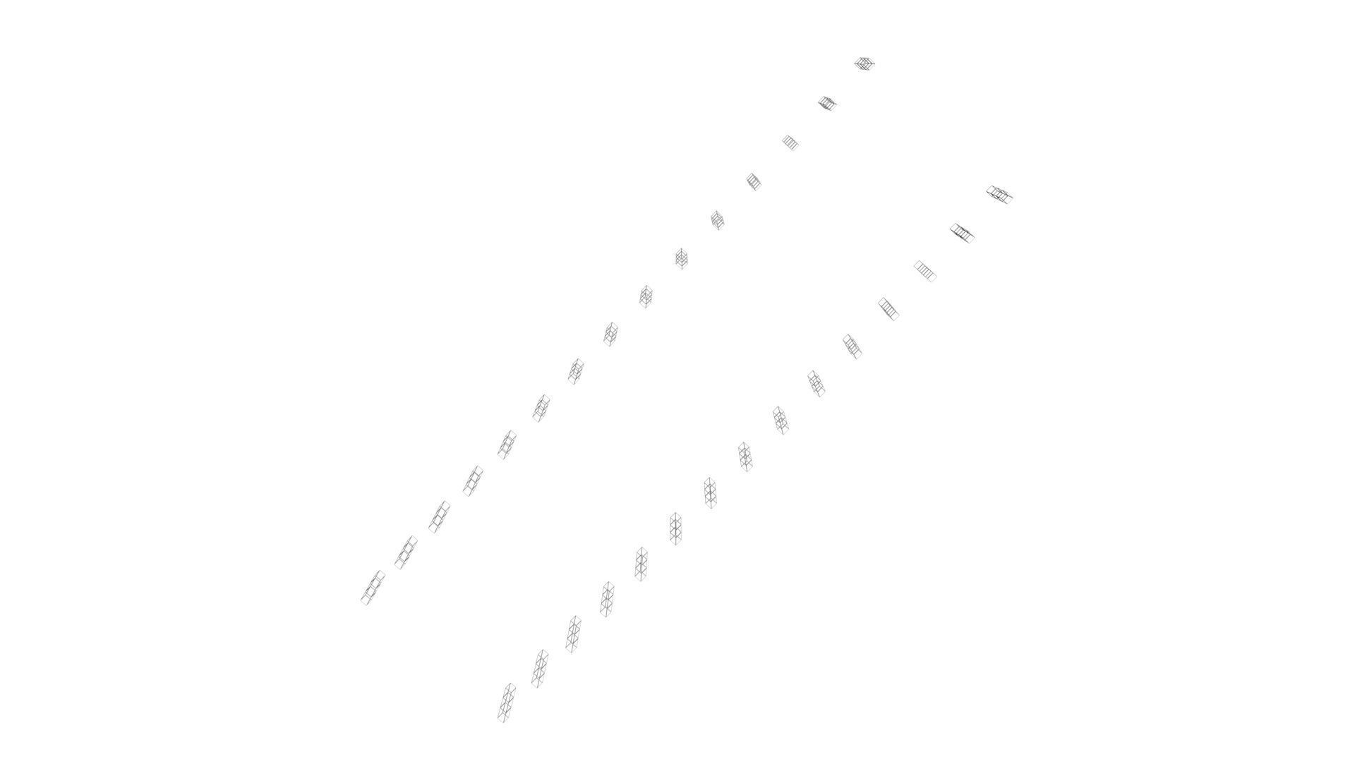 Low Poly Game Ready Safety Obstacles Low-poly 3D model_10