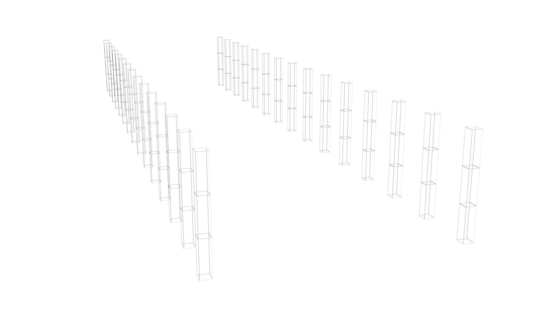 Low Poly Game Ready Safety Obstacles Low-poly 3D model_8