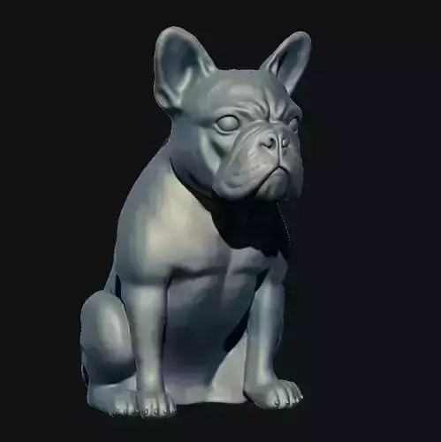 French Bulldog Sculpture