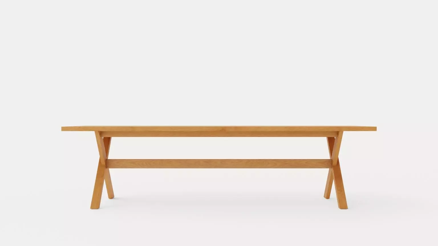 Noble dining table Low-poly 3D model_0