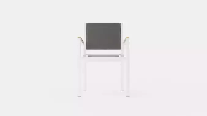 Twin stacking chair