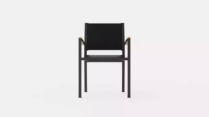 Twin stacking chair