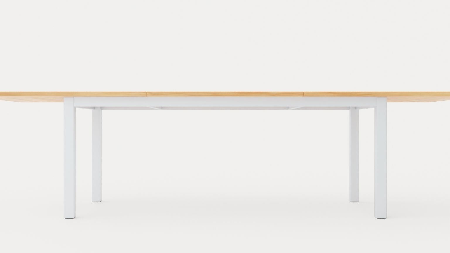 Twin dining table Low-poly 3D model_2