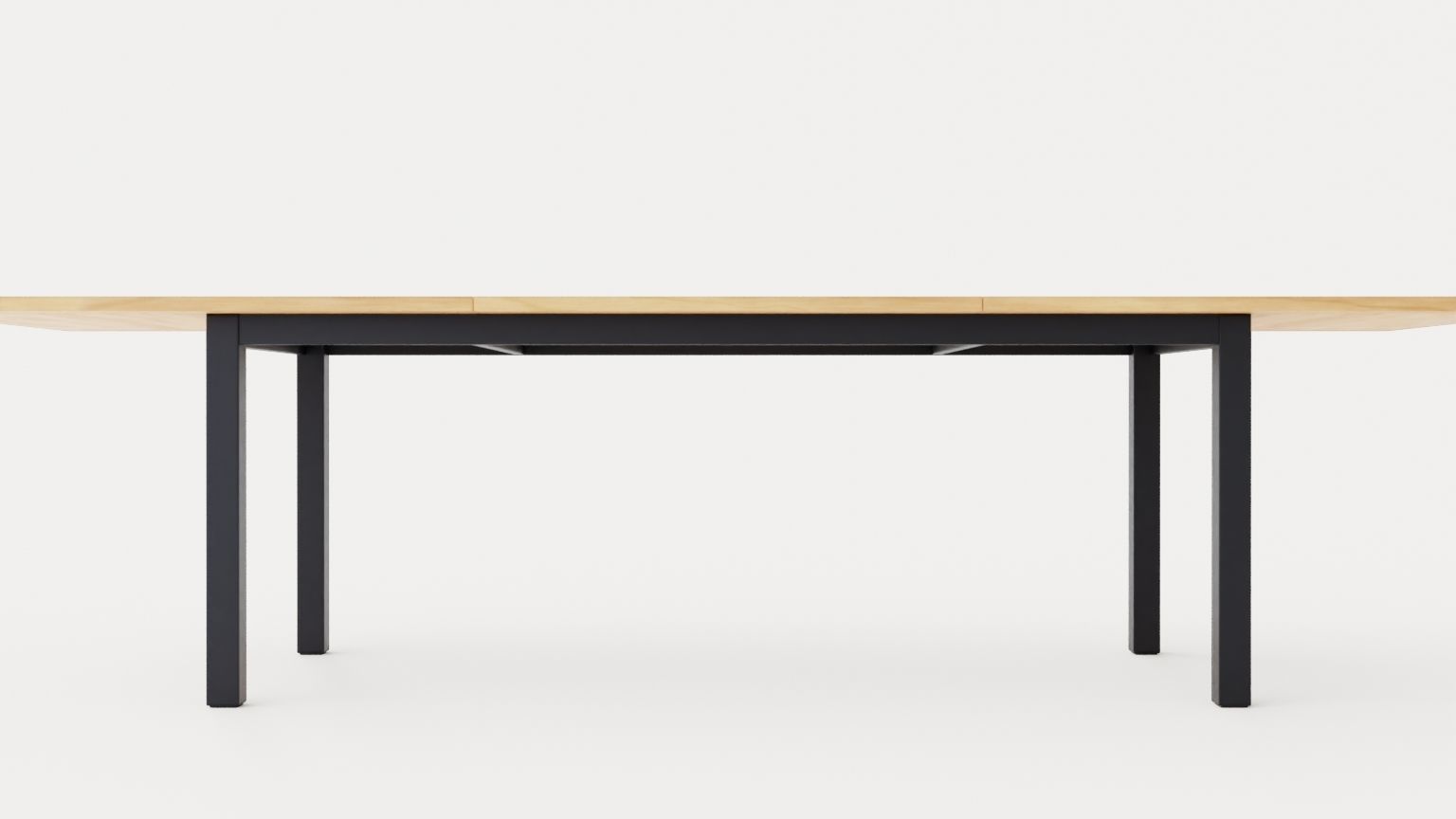 Twin dining table Low-poly 3D model_2