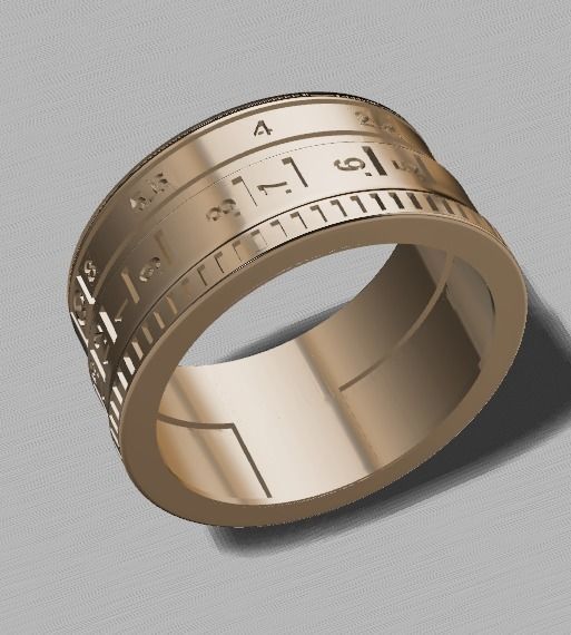 lenz ring 3D print model_1