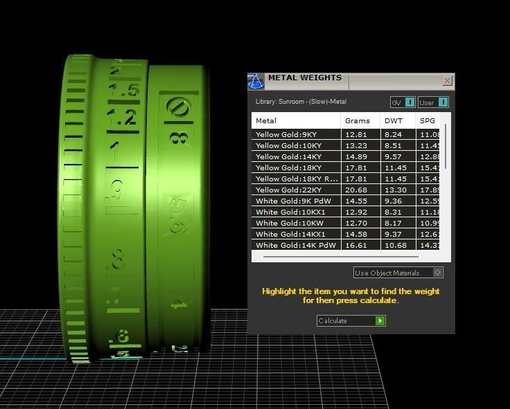 lenz ring 3D print model_7