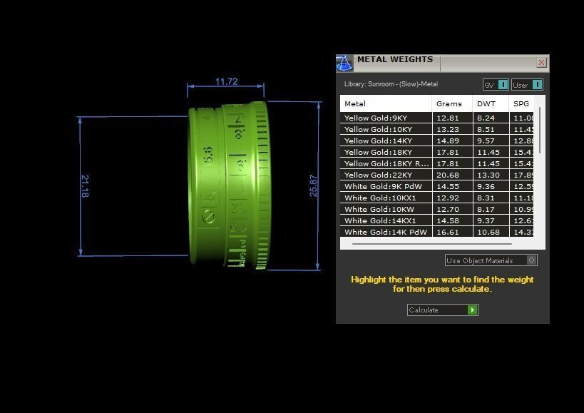 lenz ring 3D print model_8
