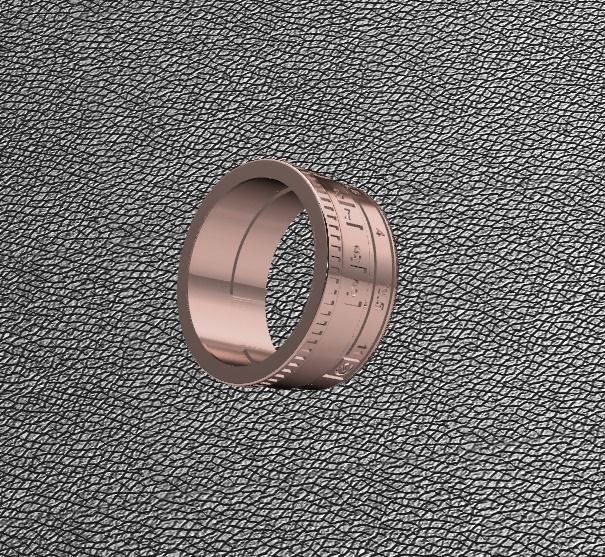 lenz ring 3D print model_13