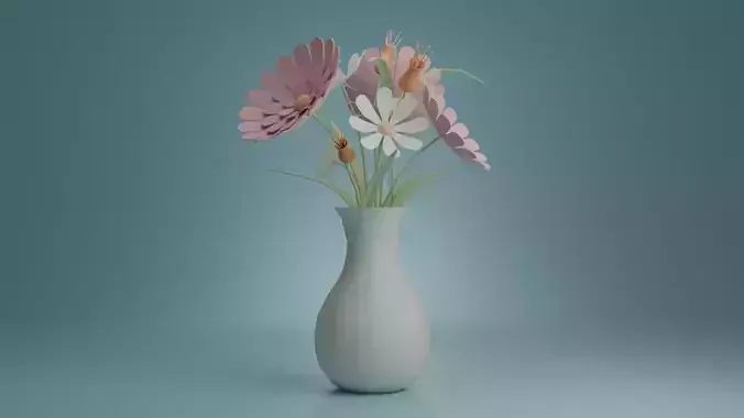 Vase with flowers