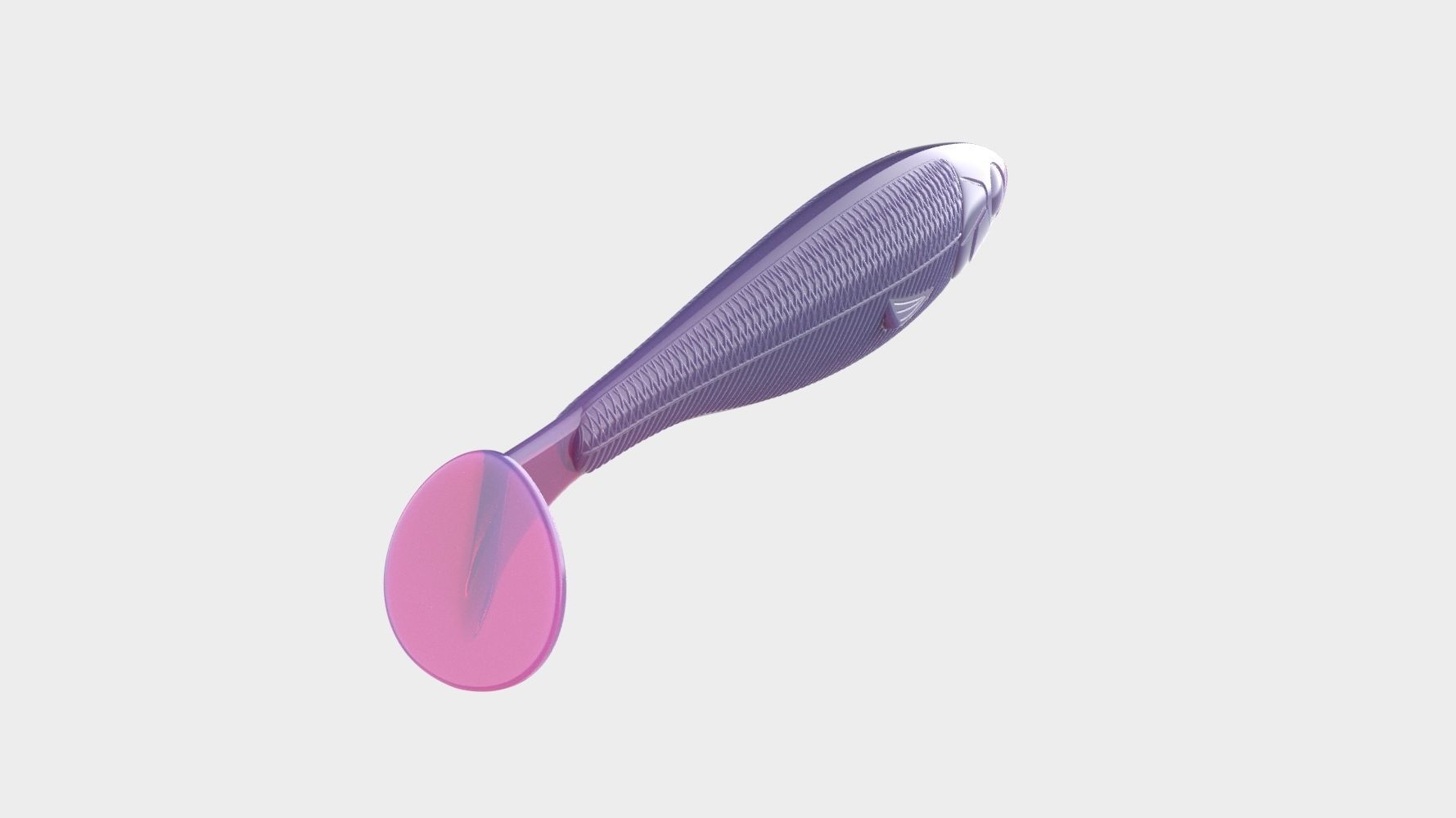 Soft fishing lure v11 3D print model_4