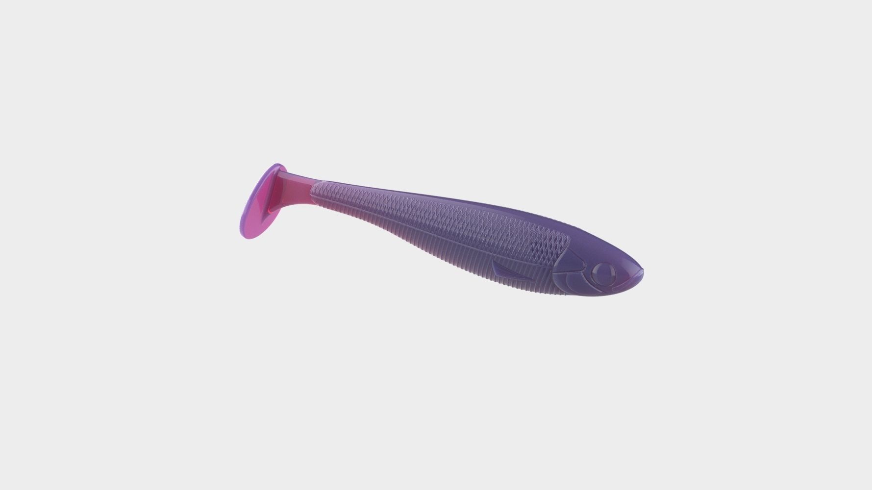 Soft fishing lure v11 3D print model_15