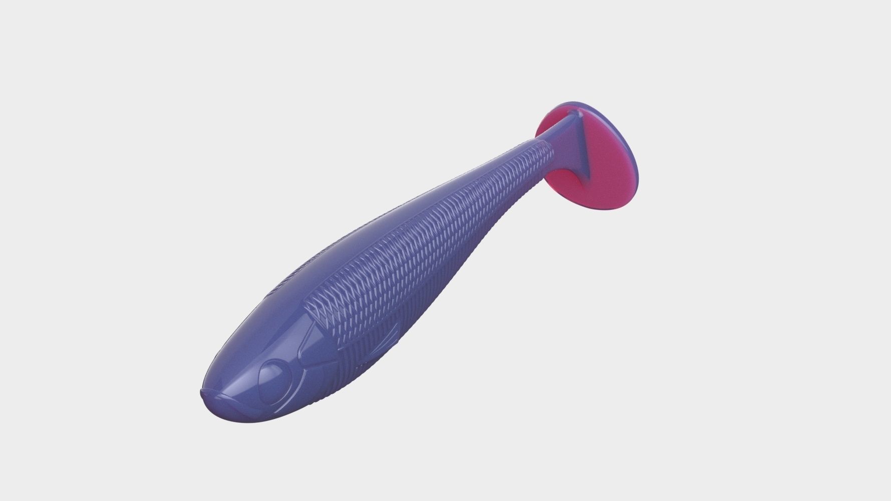 Soft fishing lure v11 3D print model_12