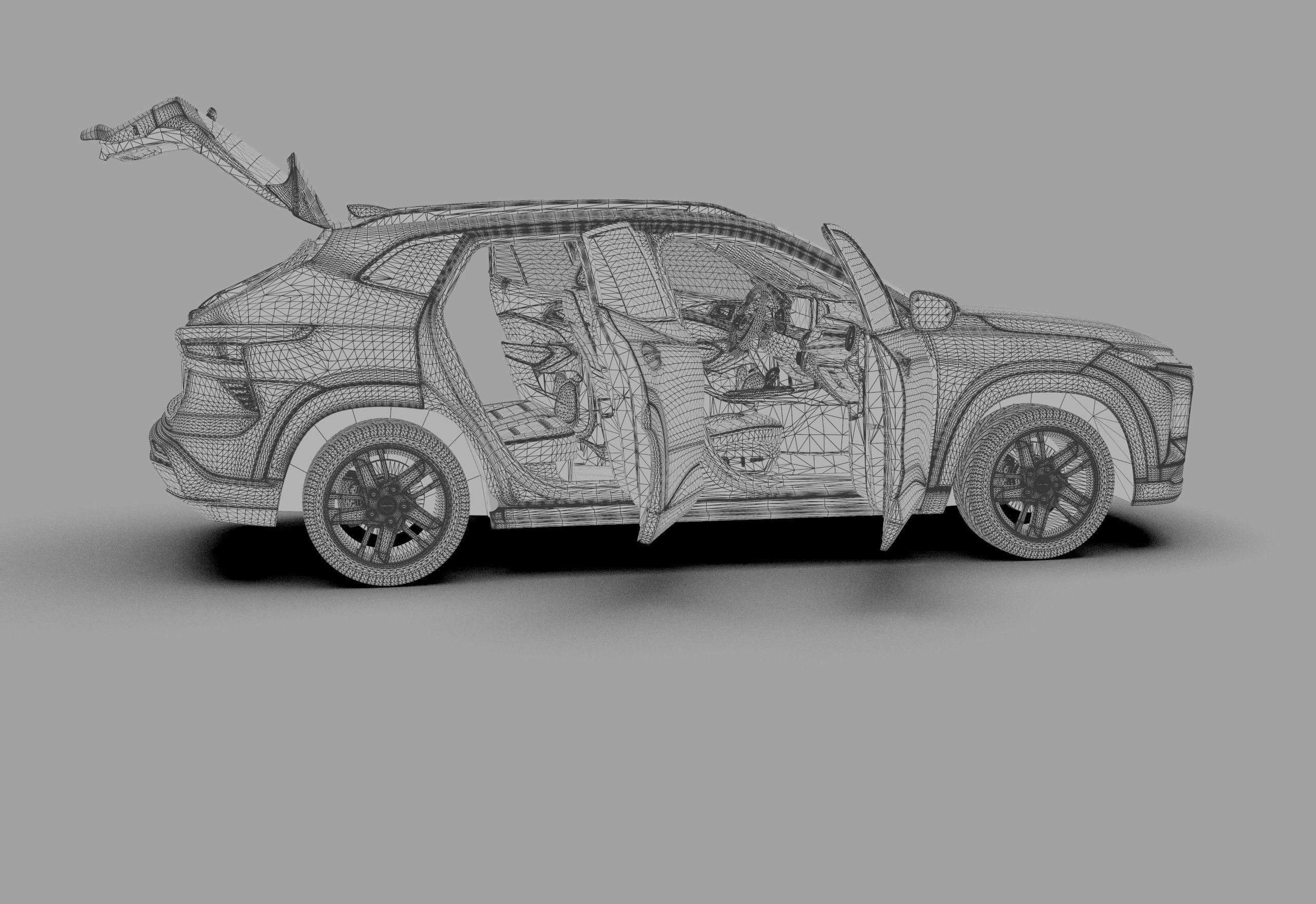 Chevrolet Trax activ 2023 3D model_33