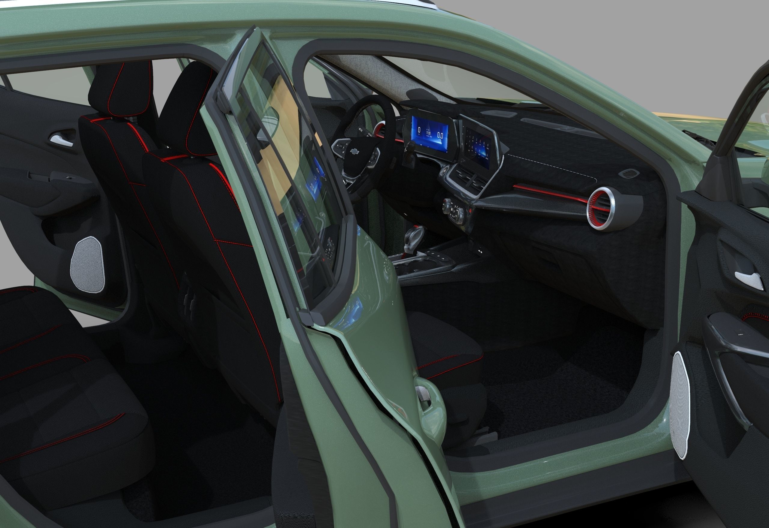 Chevrolet Trax activ 2023 3D model_12