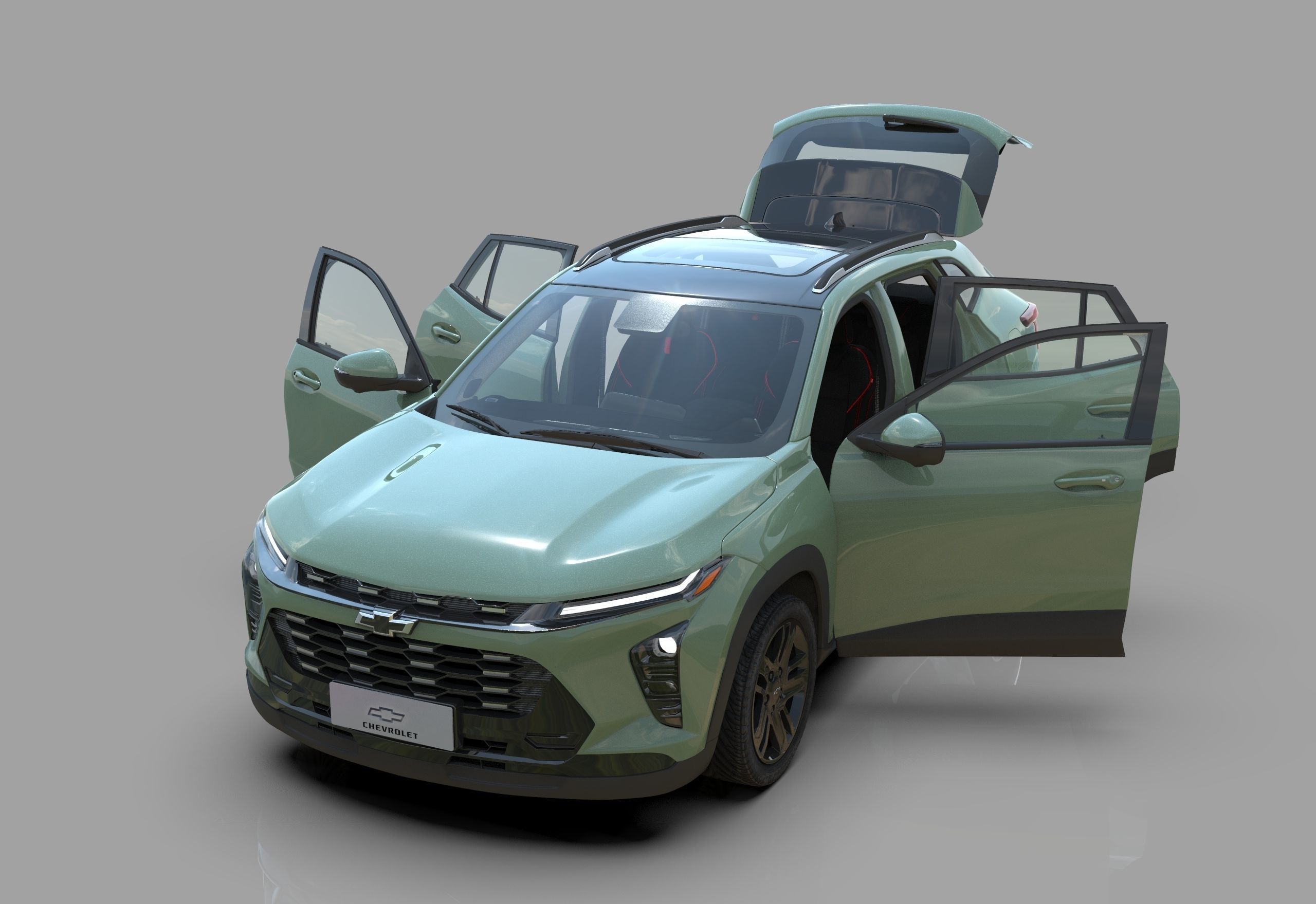 Chevrolet Trax activ 2023 3D model_14