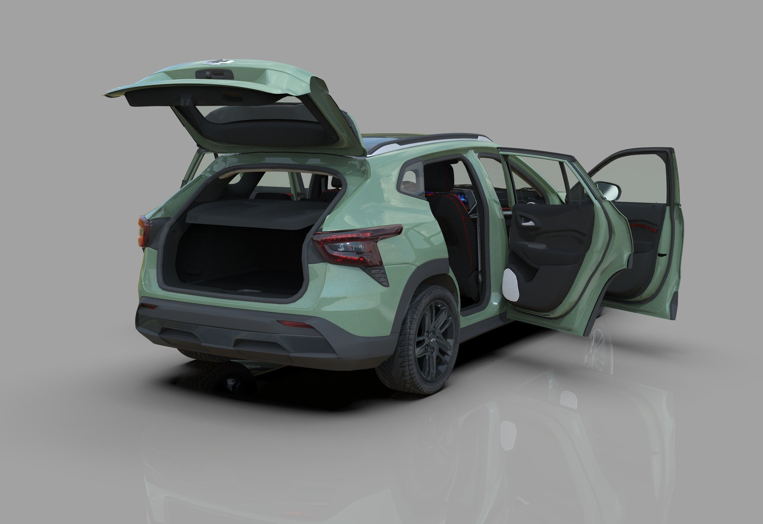 Chevrolet Trax activ 2023 3D model_11