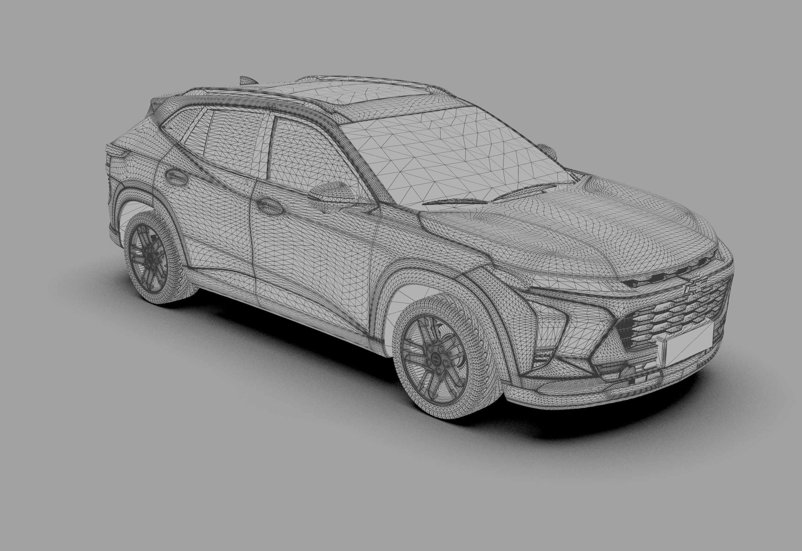 Chevrolet Trax activ 2023 3D model_30
