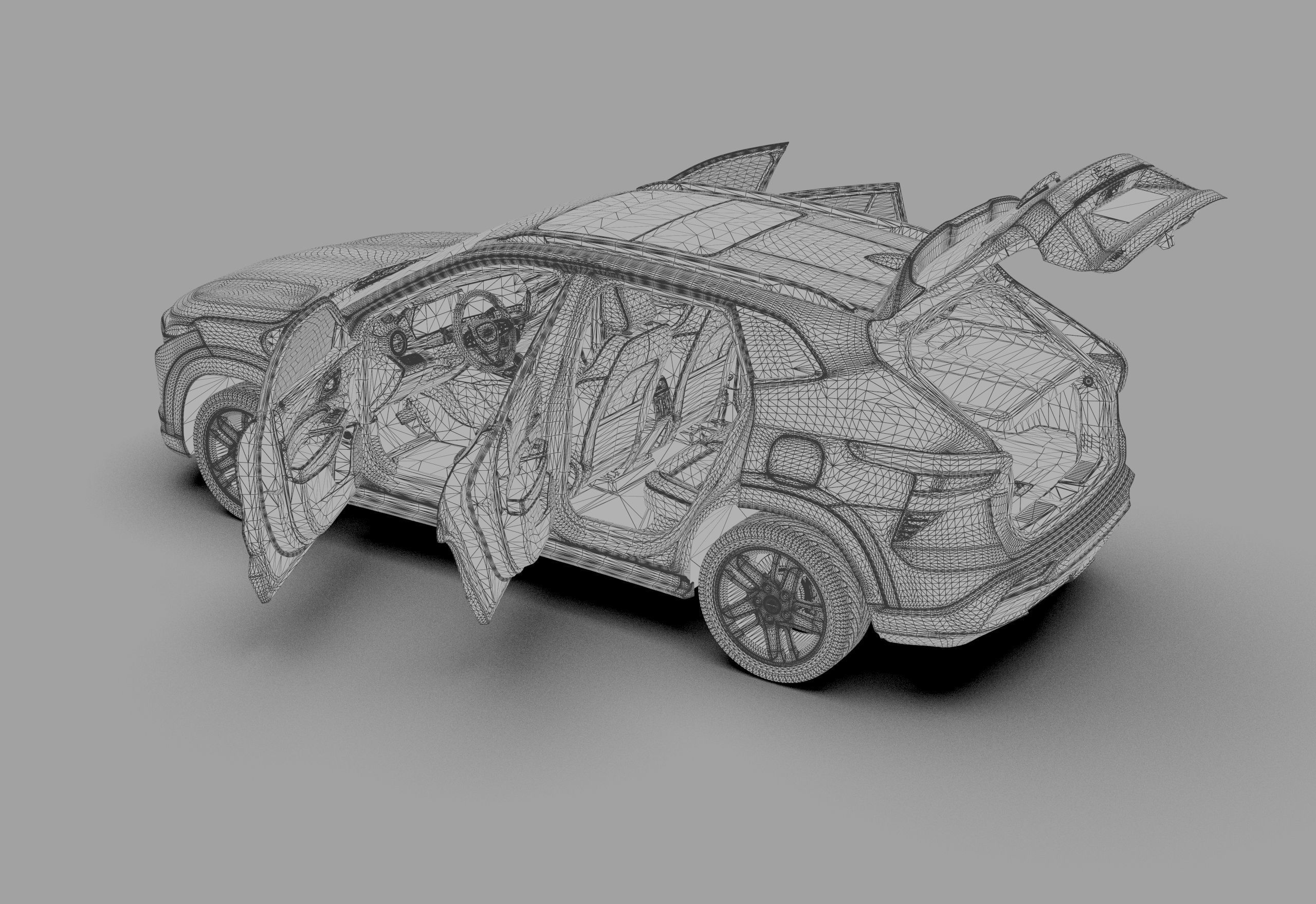 Chevrolet Trax activ 2023 3D model_32