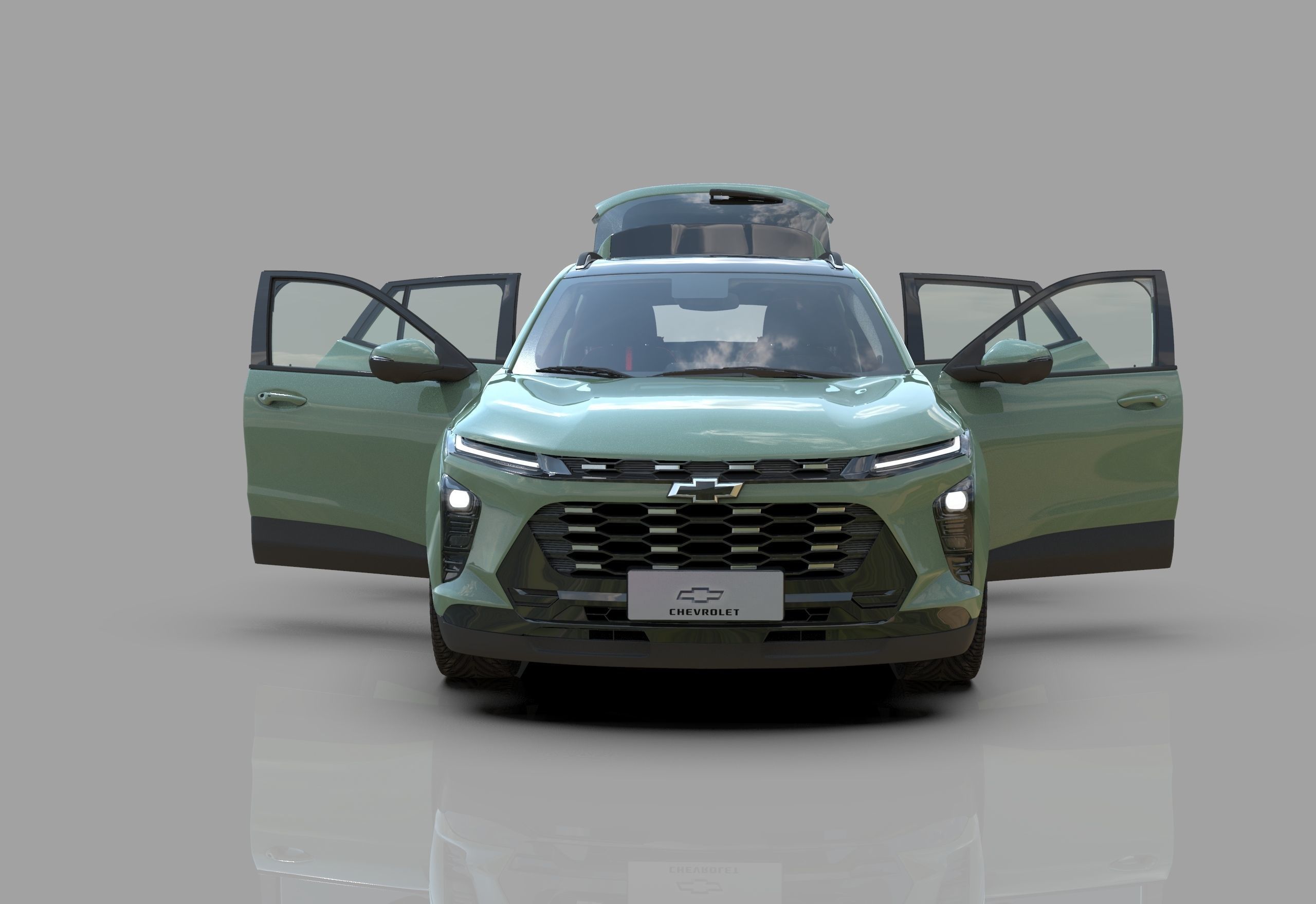 Chevrolet Trax activ 2023 3D model_13