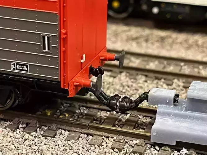 Model Railway Universal NEM 362 Height Checking Tool for OO HO 3D print model