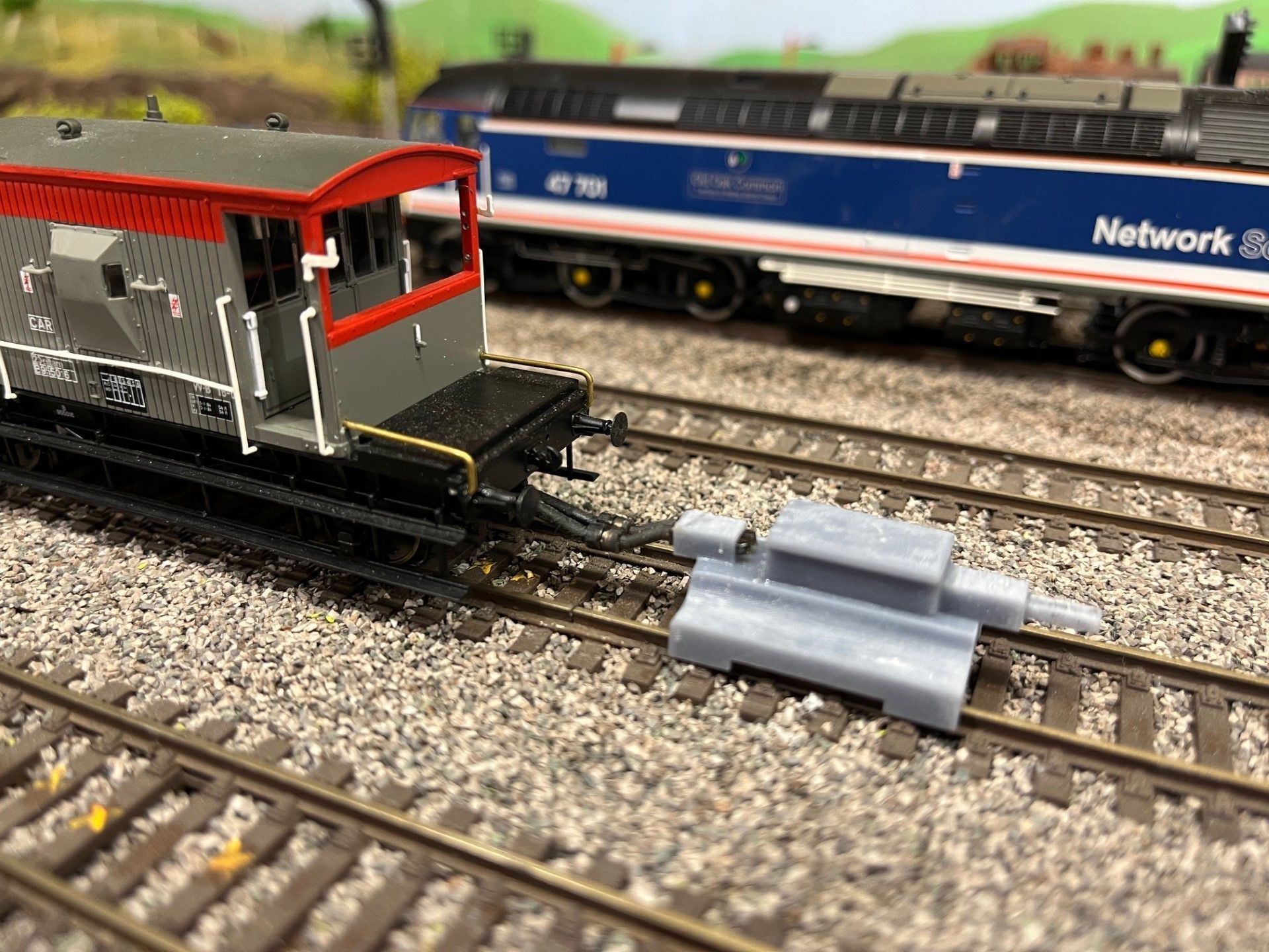 Model Railway Universal NEM 362 Height Checking Tool for OO HO 3D print model_12