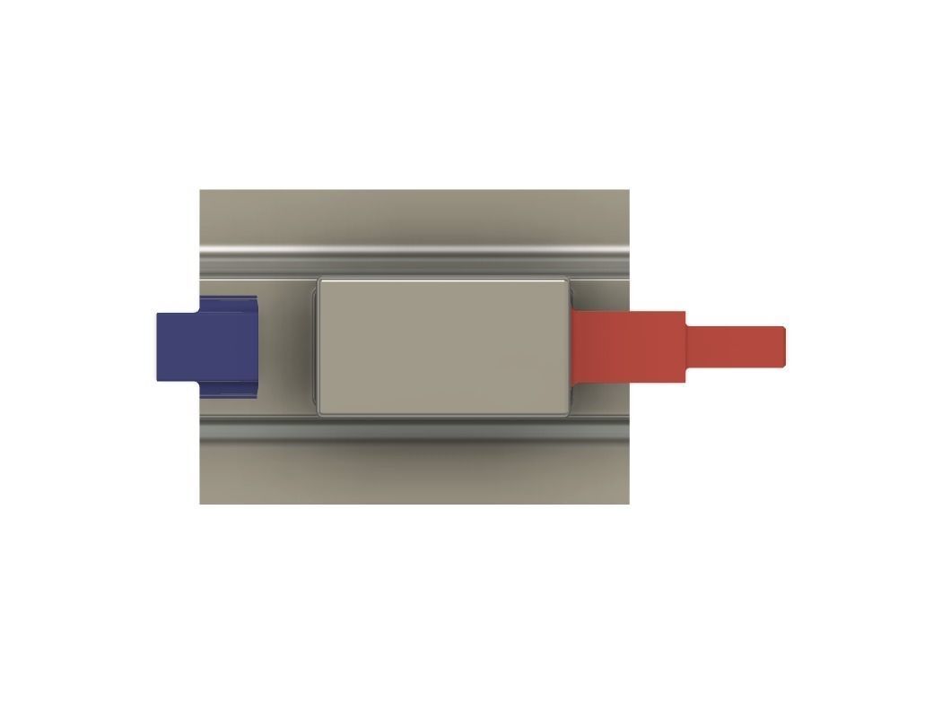 Model Railway Universal NEM 362 Height Checking Tool for OO HO 3D print model_4