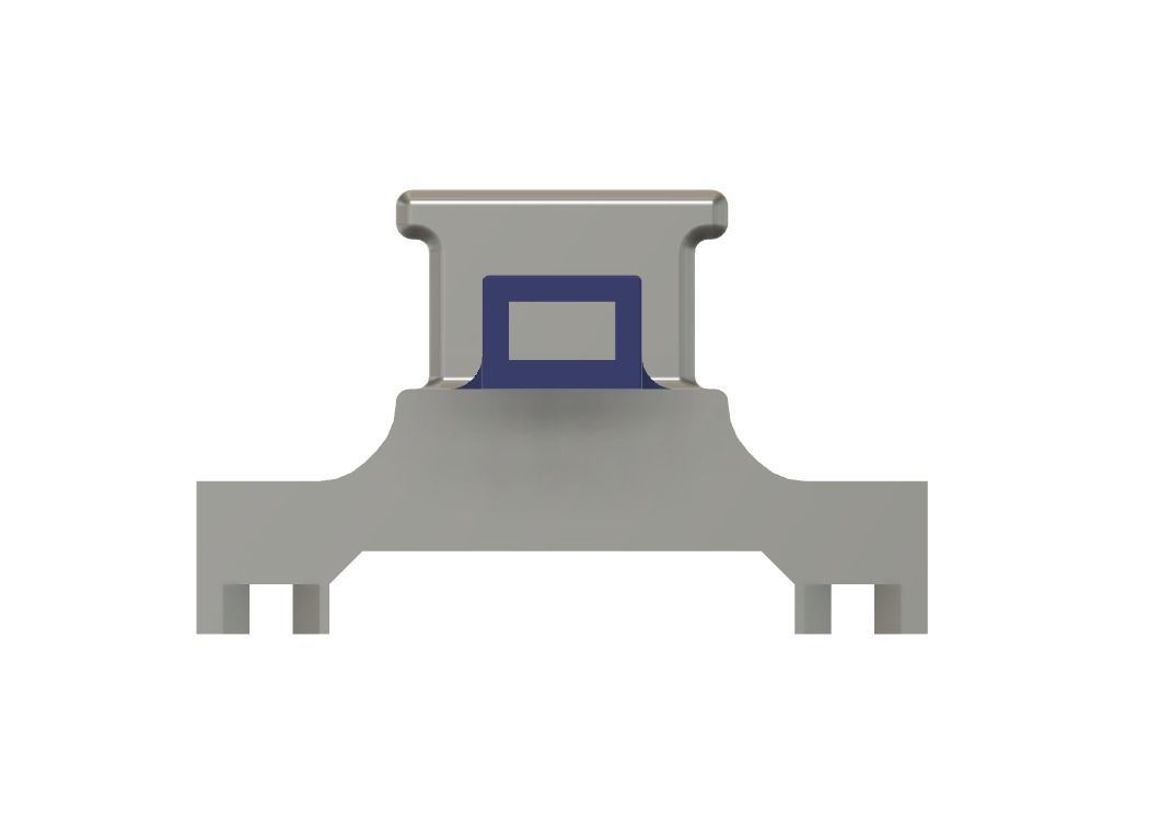 Model Railway Universal NEM 362 Height Checking Tool for OO HO 3D print model_7