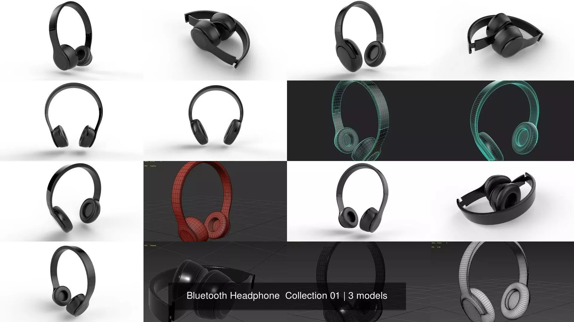 Bluetooth Headphone  Collection 01 _1