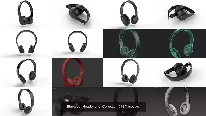 Bluetooth Headphone  Collection 01