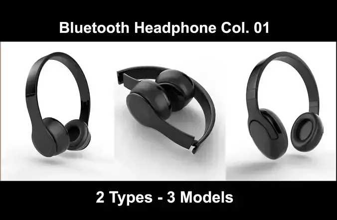 Bluetooth Headphone  Collection 01 