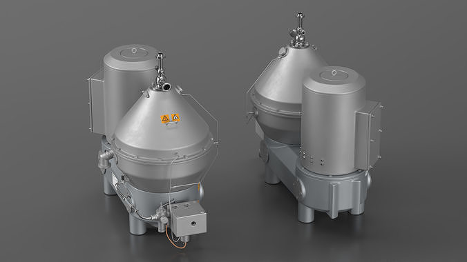 Milk Separator 3D model 4