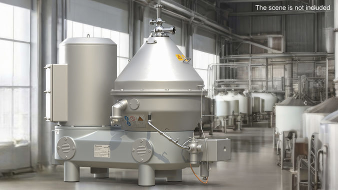 Milk Separator 3D model 3