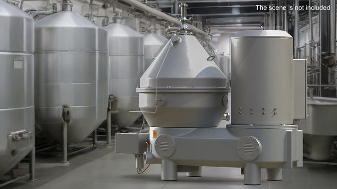 Milk Separator 3D model 2