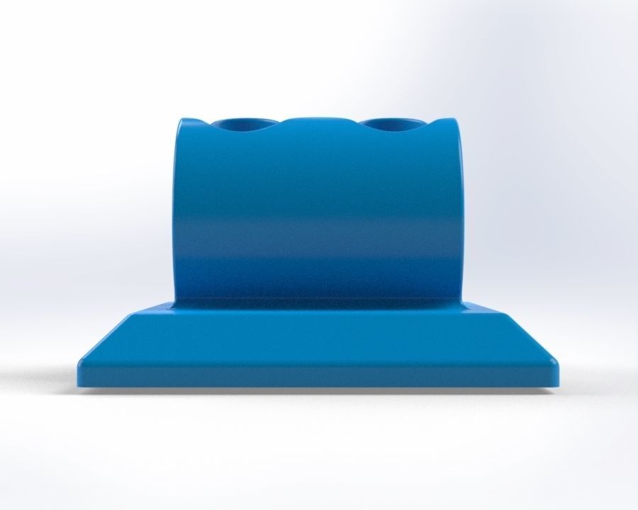 Cables Holder 3D print model_3