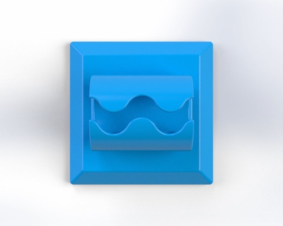 Cables Holder 3D print model_4