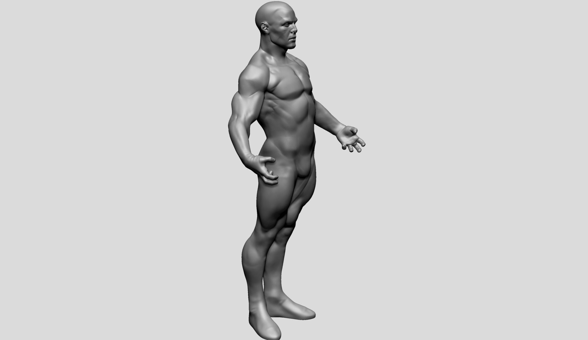 Male Poses 3D model_6