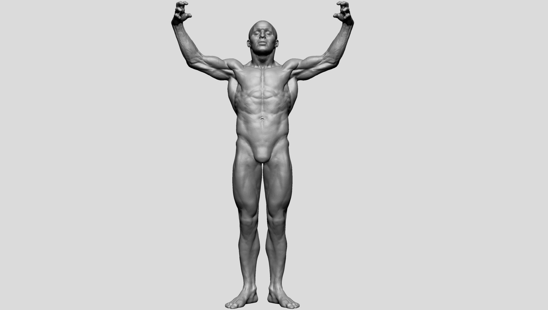 Male Poses 3D model_4
