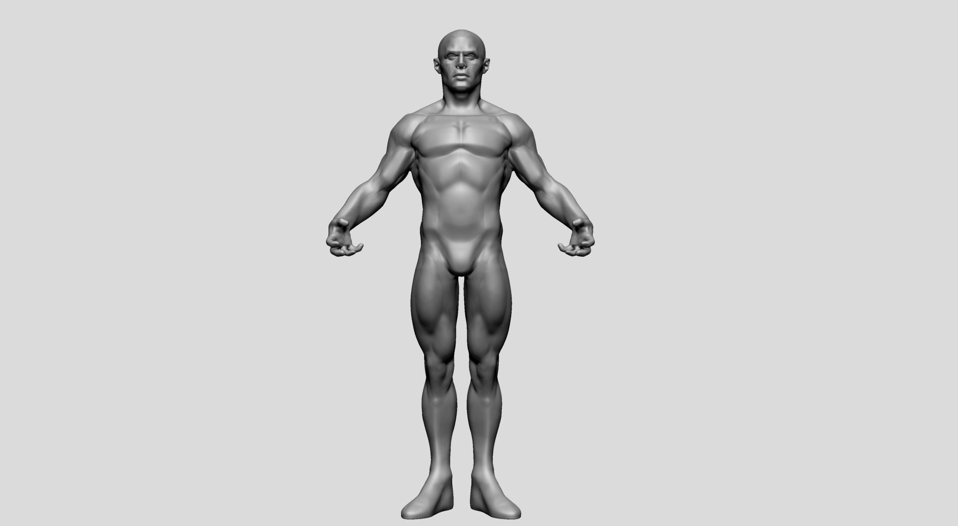Male Poses 3D model_2