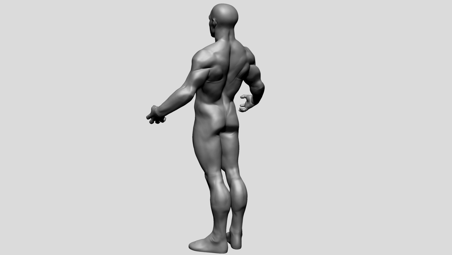 Male Poses 3D model_14