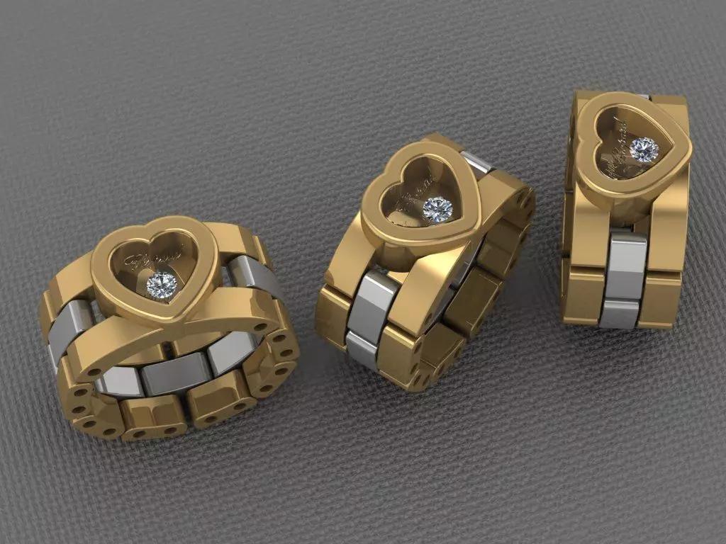 Chopard band 3D print model_0